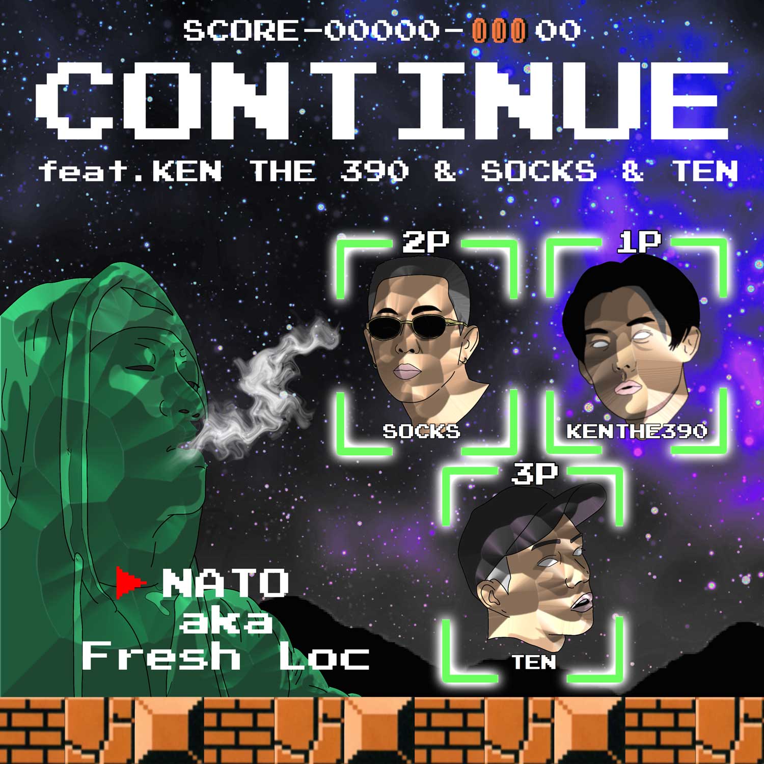 NATO a.k.a. Fresh Loc feat. KEN THE 390,SOCKS,TEN「Continue」